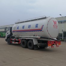 国六东风天龙25方干混砂浆罐车 绿色高效运输的可靠之选